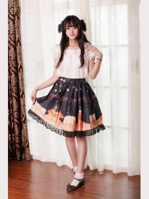 Souffle Song Kimono Doll Lolita Skirt SK 